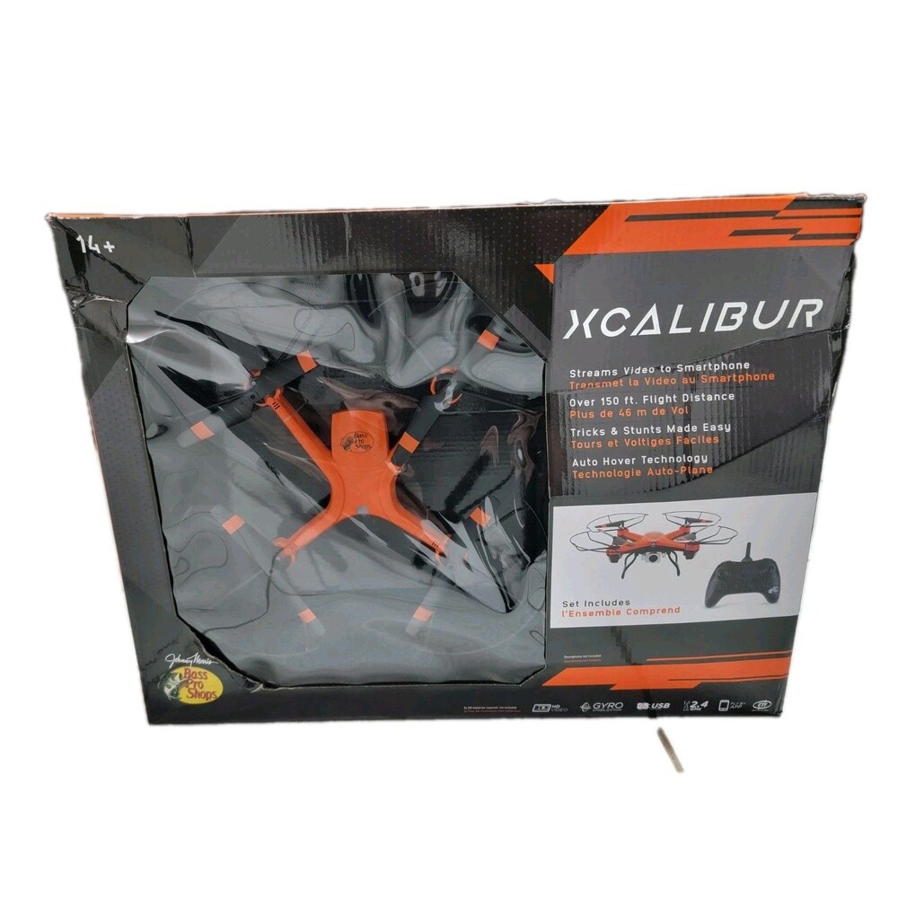 Bass Pro Shops Xcalibur Remote-Control Quadcopter Drone with Camera